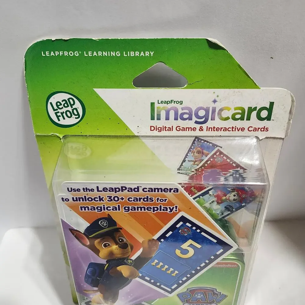 LeapFrog Imagicard Paw Patrol Mathematics Digital Game Interactive Cards New